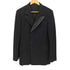 ヨウジヤマモトプールオム Yohji Yamamoto POUR HOMME 13AW レザー パッチワーク ウール ショート コート メンズ JPN:2