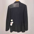 ヨウジヤマモトプールオム Yohji Yamamoto POUR HOMME 13AW レザー パッチワーク ウール ショート コート メンズ JPN:2