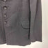 ヨウジヤマモトプールオム Yohji Yamamoto POUR HOMME 13AW レザー パッチワーク ウール ショート コート メンズ JPN:2