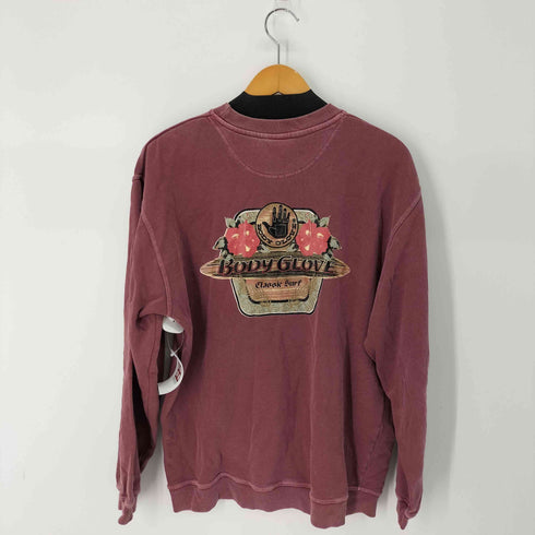 ボディーグローブ BODY GLOVE 90-00S クルーネックスウェット メンズ import:M