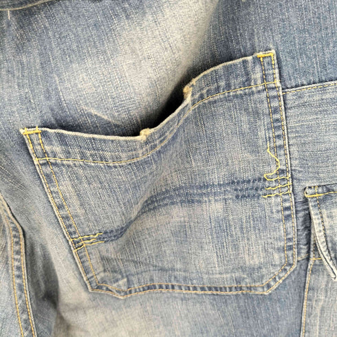 ウィズリミテッド WHIZ LIMITED 七分丈 デニムカーゴパンツ メンズ L
