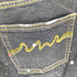 レフラー Leflah ブラックデニムペイントショーツ メンズ JPN:M