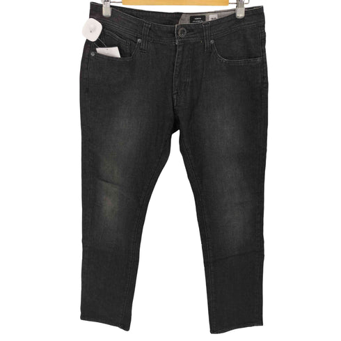 ヴォルコム VOLCOM VORTA ブラックストレートデニム メンズ 32