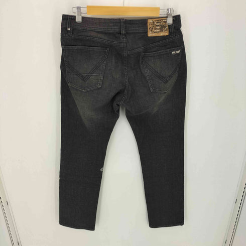 ヴォルコム VOLCOM VORTA ブラックストレートデニム メンズ 32
