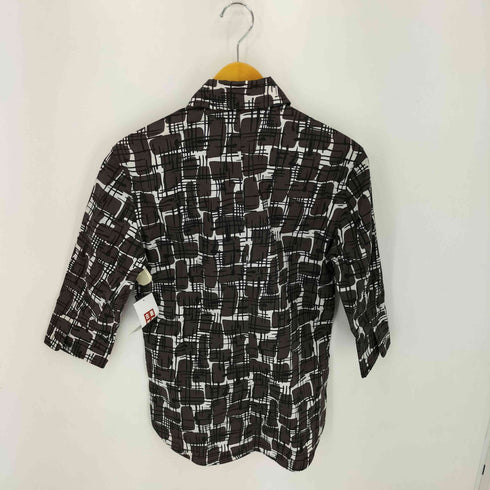 リップヴァンウィンクル RIPVANWINKLE Print Shirt 七分袖 総柄シャツ メンズ 3