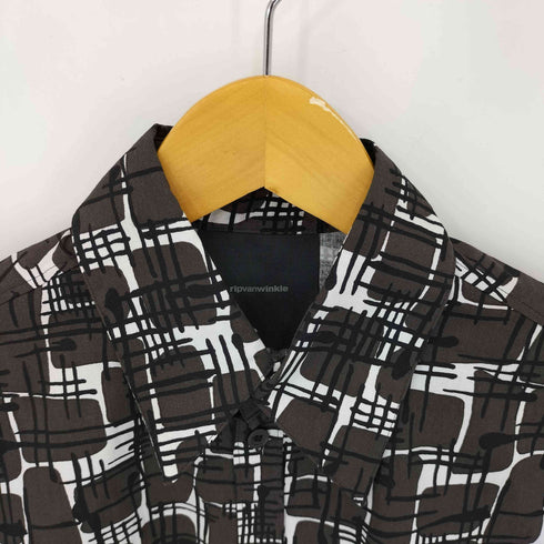 リップヴァンウィンクル RIPVANWINKLE Print Shirt 七分袖 総柄シャツ メンズ 3