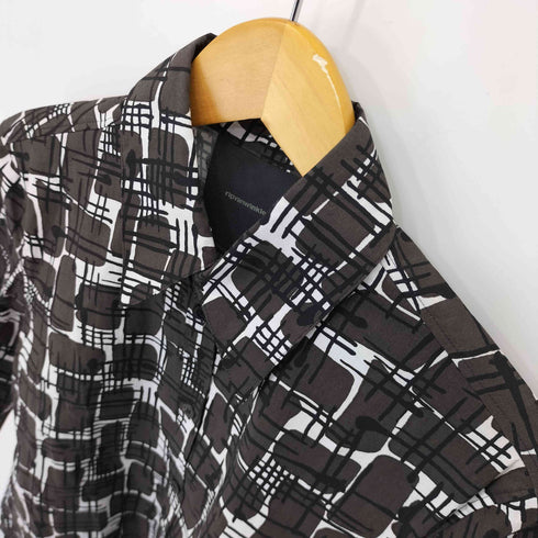 リップヴァンウィンクル RIPVANWINKLE Print Shirt 七分袖 総柄シャツ メンズ 3