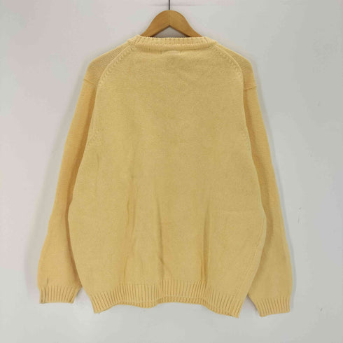 エルエルビーン L.L.Bean 70-80s スコットランド製 コットンクルーネックニット メンズ import:L