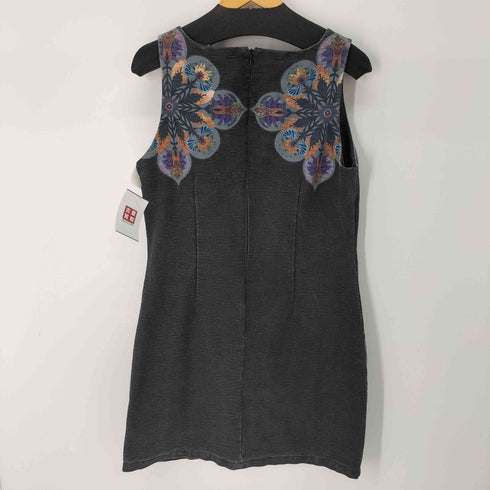 デシグアル Desigual ラメ加工デニムワンピース レディース 44