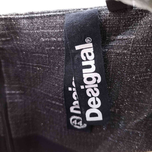 デシグアル Desigual ラメ加工デニムワンピース レディース 44