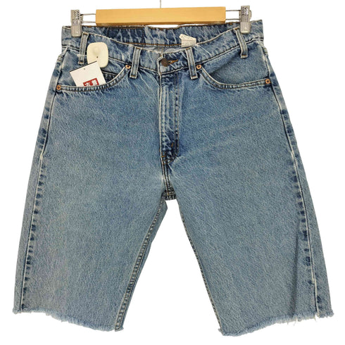 リーバイス Levis 505 90s REGULAR FIT STRAIGHT LEG ハーフパンツ ワッペン メンズ W32/L34