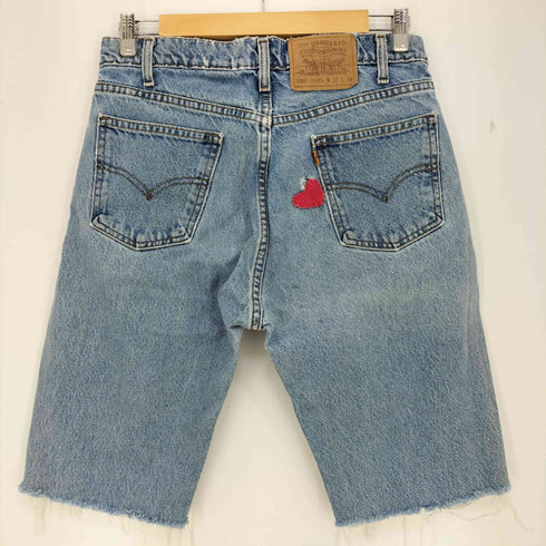 リーバイス Levis 505 90s REGULAR FIT STRAIGHT LEG ハーフパンツ ワッペン メンズ W32/L34
