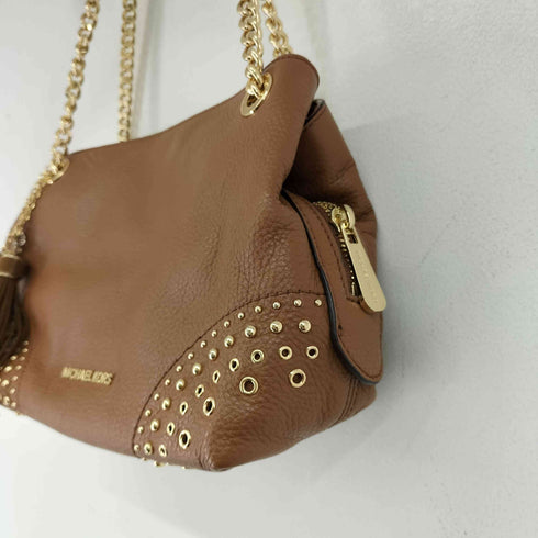 マイケルコース Michael Kors スタッズチェーンバック レザー レディース