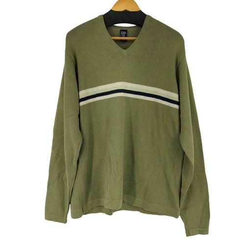 ギャップ Gap 00S Vネックコットンニット メンズ JPN:M