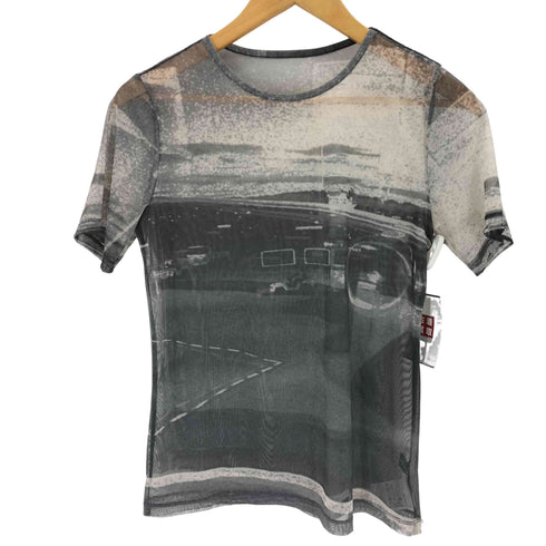 メゾンスペシャル MAISON SPECIAL AIR PORT Print T-shirt レディース FREE