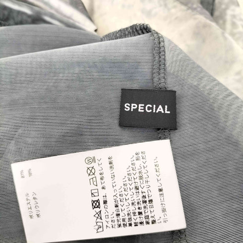 メゾンスペシャル MAISON SPECIAL AIR PORT Print T-shirt レディース FREE