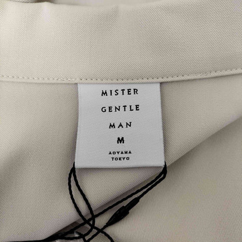 ミスタージェントルマン MR.GENTLEMAN DOUBLE BLEASTED L/S SHIRT メンズ JPN:M