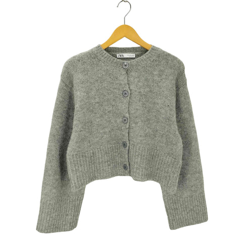 ザラ ZARA ソフトニット カーディガン レディース import:L