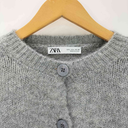 ザラ ZARA ソフトニット カーディガン レディース import:L