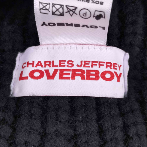 チャールズジェフリーラバーボーイ CHARLES JEFFREY LOVERBOY 猫耳 ニットキャップ メンズ