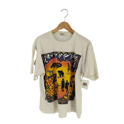 JINGLE JUNGLE SOUTH AFRICA サファリプリント クルーネックTシャツ メンズ import:M