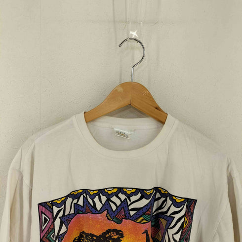 JINGLE JUNGLE SOUTH AFRICA サファリプリント クルーネックTシャツ メンズ import:M