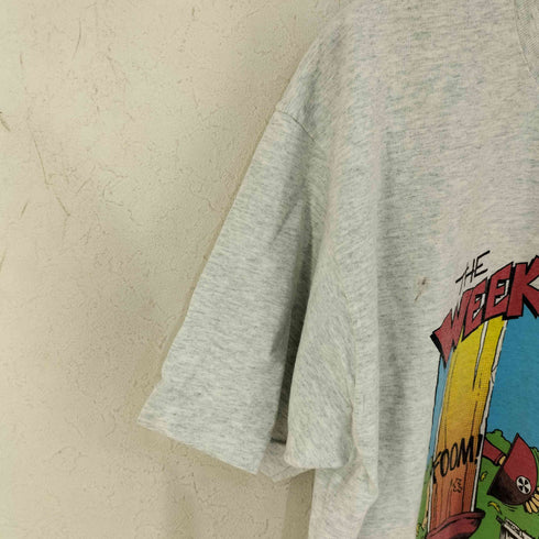 フルーツオブザルーム FRUIT OF THE LOOM USA製 1992コピーライト THE WEEKEND ...GRILL MEISTER クルーネックTシャツ メンズ import:XL