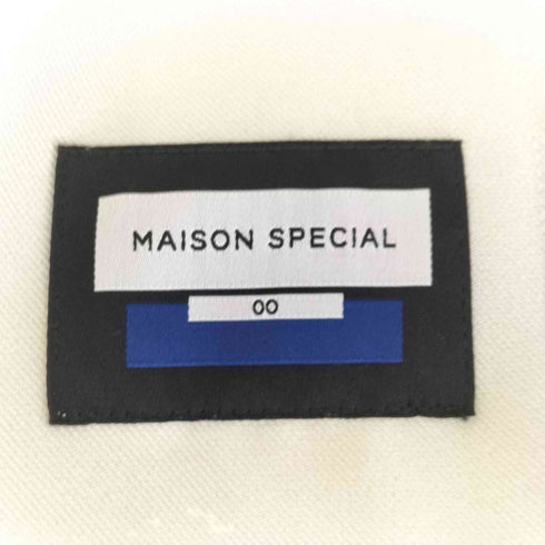 メゾンスペシャル MAISON SPECIAL エアロギャバBOROBOROカットオフイージーワイドパンツ メンズ 00