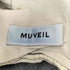 ミュベール MUVEIL 装飾 コーティングデニムパンツ レディース 38