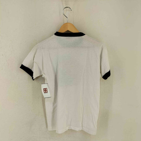 スクリーンスターズ SCREEN STARS USA製 NARVAL CONSTRUCTION TRAINING CENTER リンガーTシャツ メンズ import:M