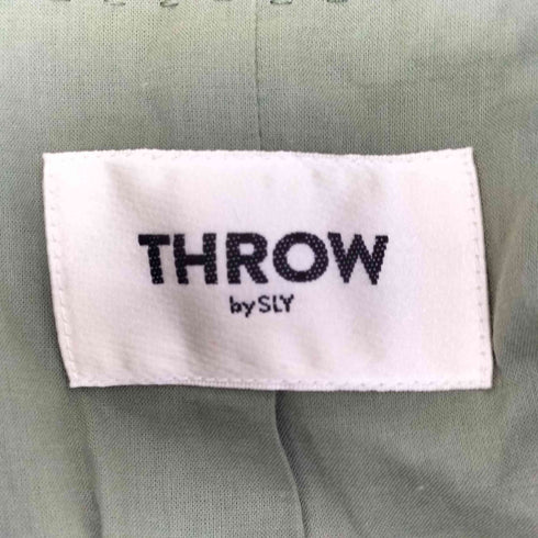 スロー バイスライ THROW by SLY LINEN BOXY DOUBLE TAILORED ジャケット レディース 1