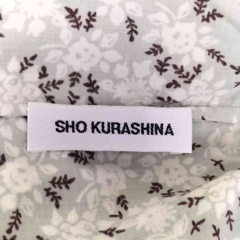 sho kurasina フラワープリントパンツ レディース