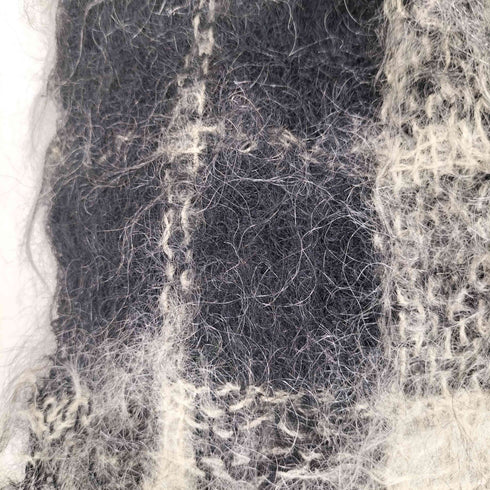 GLEN CREE スコットランド製モヘアフリンジマフラー レディース