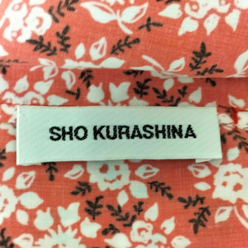 sho kurasina フラワープリントパンツ レディース