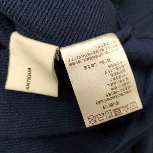 アンティカ antiqua URAKE HOODIE ベーシック プルオーバー パーカー レディース FREE