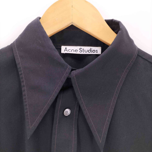 アクネストゥディオズ ACNE STUDIOS リラックスフィットオーバーサイズ長袖シャツ メンズ 46