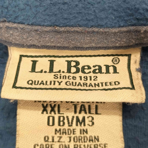 エルエルビーン L.L.Bean ハーフジップフリーストップス メンズ XXL-TALL