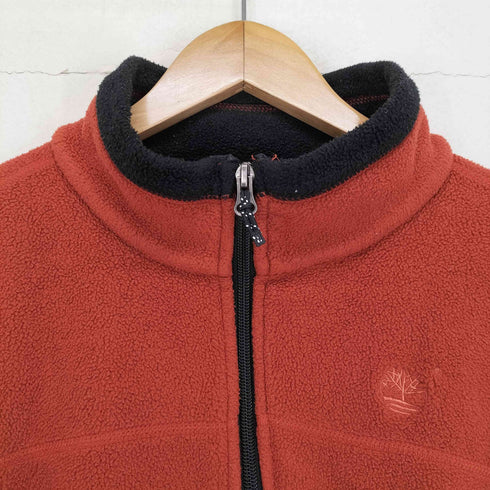 ティンバーランド Timberland 90S ロゴ刺繍フリースジップブルゾン メンズ M
