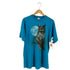 ジャージーズ JERZEES USA製 フクロウプリント クルーネックTシャツ メンズ import:L