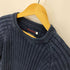 ブルーブルー BLUE BLUE インディゴクルーネックニット メンズ 1