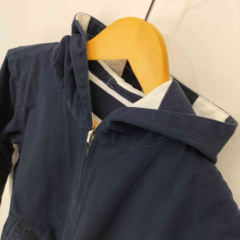 ブルーブルー BLUE BLUE インディゴリバーシブルパーカー メンズ 1