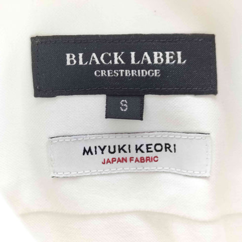 ブラックレーベルクレストブリッジ BLACK LABEL CRESTBRIDGE MIYUKIジャージソリッドセミワイドシャツ メンズ JPN:S