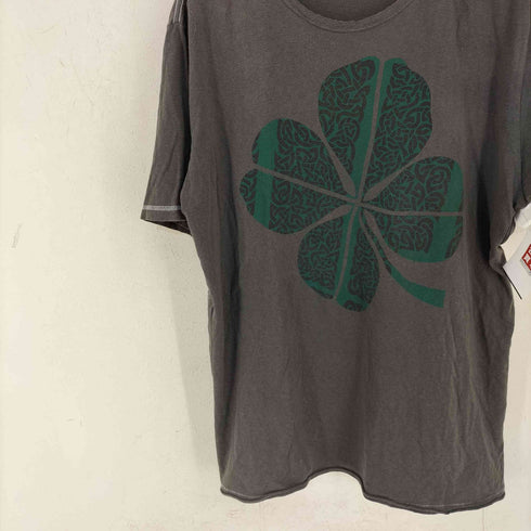 アンダーカバーイズム UNDERCOVERISM FOR REBELS SCAB期 背面セディション柄入り タトゥー柄クローバープリントTシャツ メンズ JPN:L