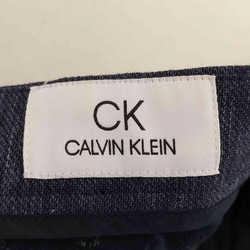 シーケーカルバンクライン ck Calvin Klein 霜降り ノータックスラックス メンズ W79
