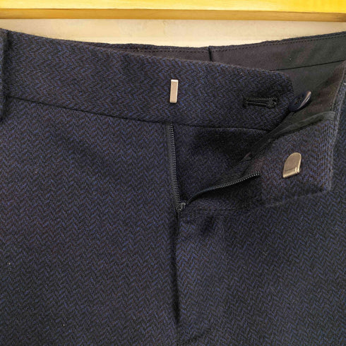 シーケーカルバンクライン ck Calvin Klein ヘリンボーンノータックスラックス メンズ W79