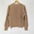 shetland ウールクルーネックニット レディース