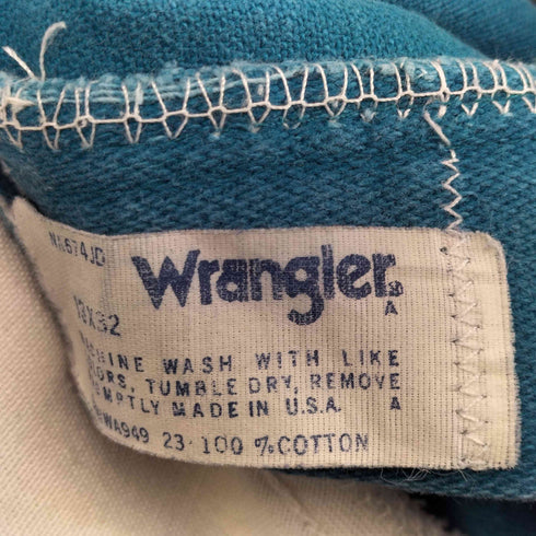 ラングラー Wrangler 2タックデニムパンツ メンズ 13×32
