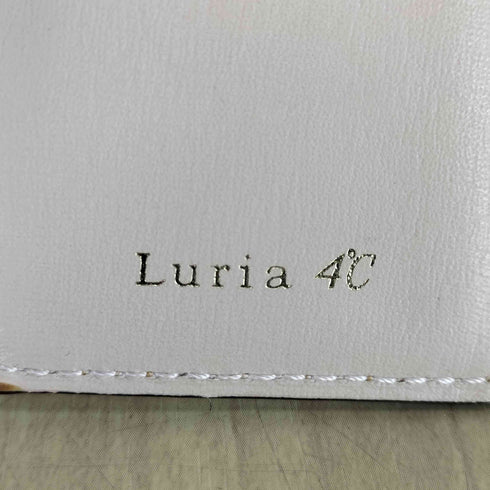 ルリアヨンドシー Luria 4℃ リボンデザイン三つ折り財布 レディース