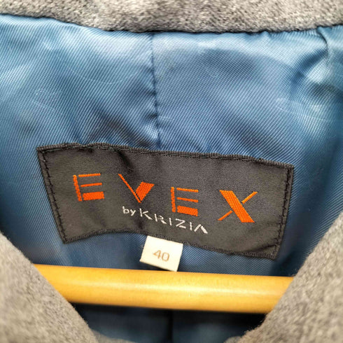 エヴェックスバイクリツィア EVEX by KRIZIA ジップポケットダウンジャケット レディース JPN:40