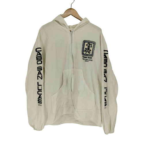 SUN SHINE BEACHWEAR 両面プリントジップパーカー メンズ JPN:M